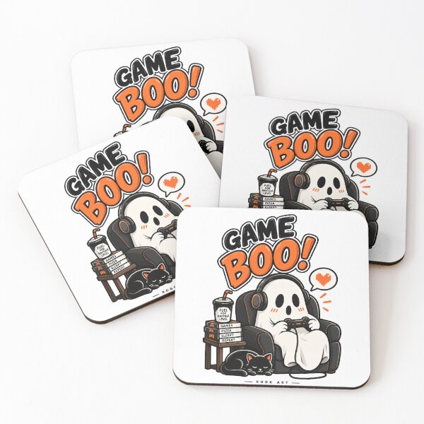 Item preview, Game Boo Halloween Ghost designed and sold by ROGK ART.