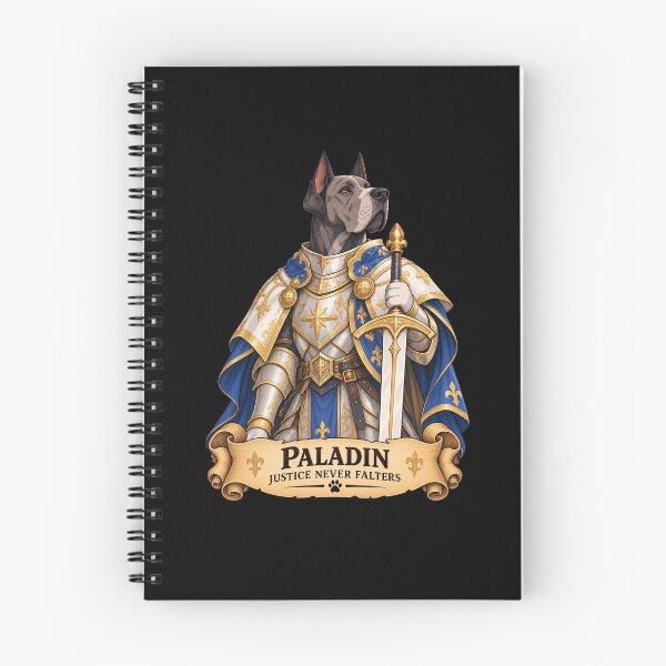Item preview, Dog D&D Paladin – Great Dane Fantasy Knight designed and sold by StudioSand.
