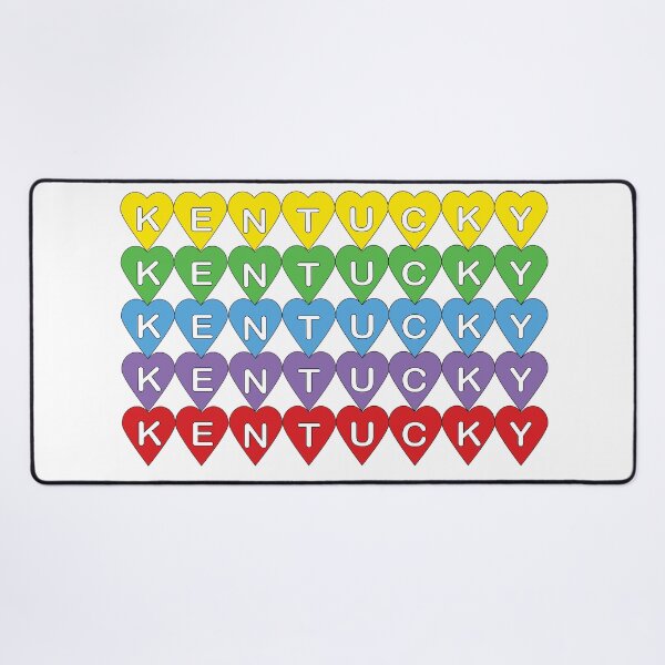 Item preview, Kentucky Heart Kentucky Pride Colorful State Gift designed and sold by ValeriesGallery.