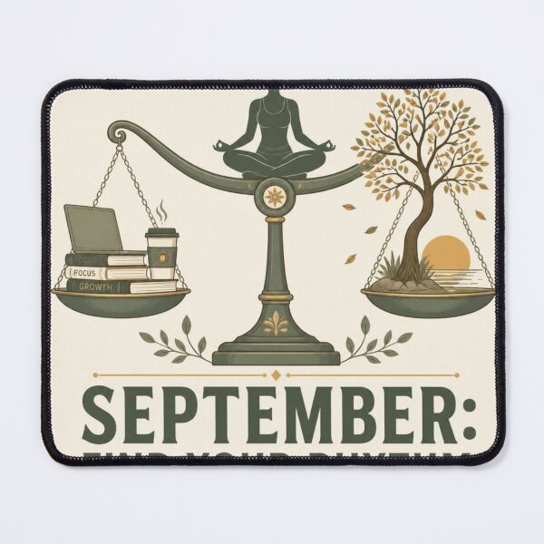 Item preview, September Find Your Rhythm Balance Design designed and sold by Lespribos .