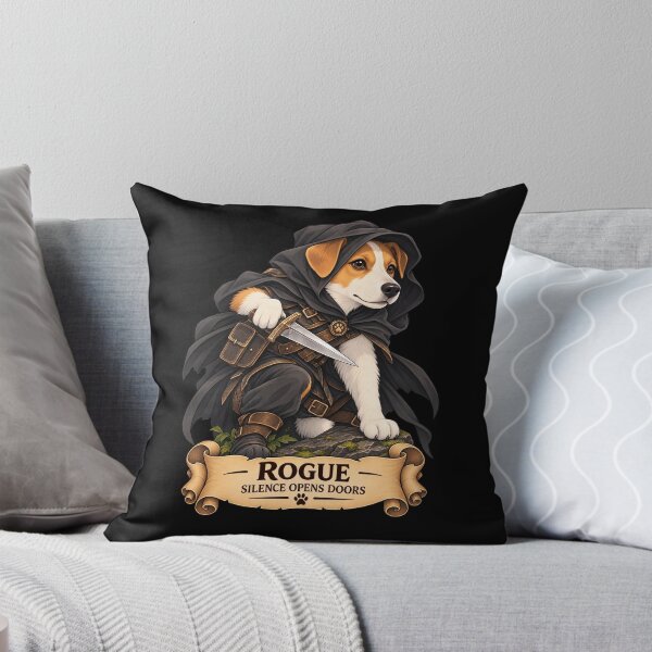 Item preview, Dog D&D Rogue – Jack Russell Terrier Fantasy Thief designed and sold by StudioSand.