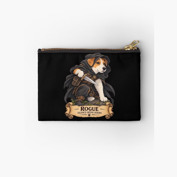 Item preview, Dog D&D Rogue – Jack Russell Terrier Fantasy Thief designed and sold by StudioSand.