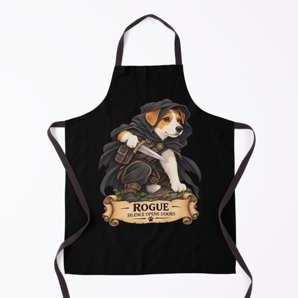 Item preview, Dog D&D Rogue – Jack Russell Terrier Fantasy Thief designed and sold by StudioSand.
