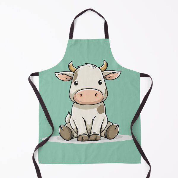 Item preview, Baby Cow Illustration designed and sold by AmbientArtCo.