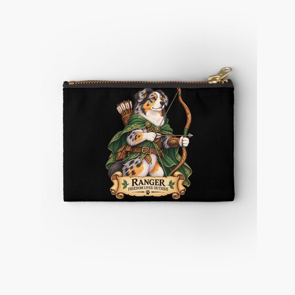Item preview, Dog D&D Ranger – Australian Shepherd Archer designed and sold by StudioSand.
