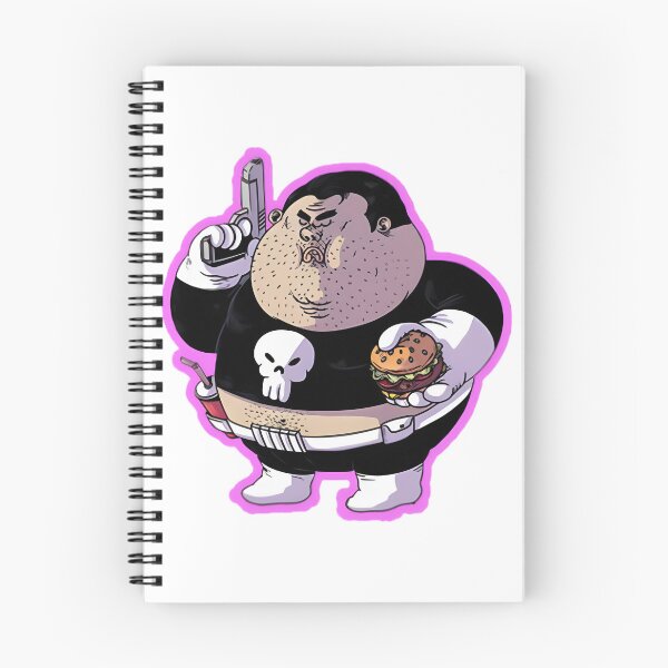 Item preview, Bold Fat Punisher Illustration with Strong Character Design designed and sold by inasalghrouz.
