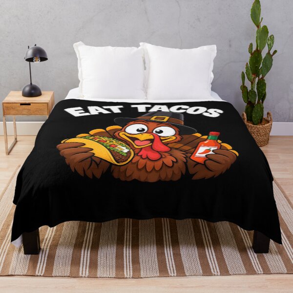 Item preview, Funny Thanksgiving Turkey Eat Tacos Mexican Food Lover designed and sold by clothesy7.