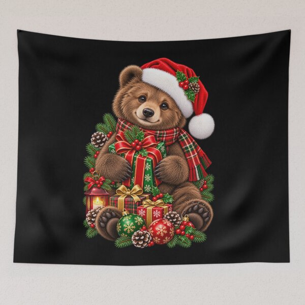 Item preview, Cute Bear Christmas Holiday designed and sold by RockitBaby.