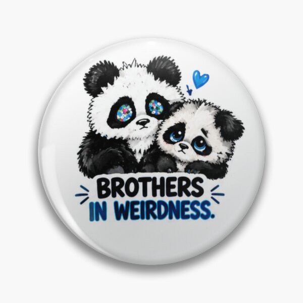 Item preview, Bam Bam & Rocky — Brothers in Weirdness Panda  designed and sold by Shadoe-gallery.