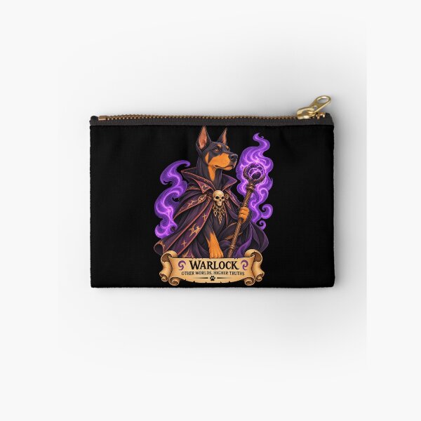 Item preview, Dog D&D Warlock – Doberman Dark Magic designed and sold by StudioSand.
