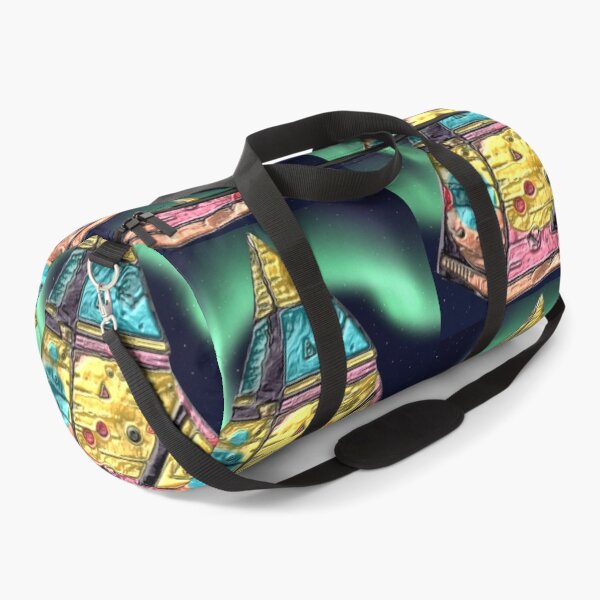 Item preview, surreal pyramid C northern lights colorful geometric abstract design designed and sold by SmashingDeals.