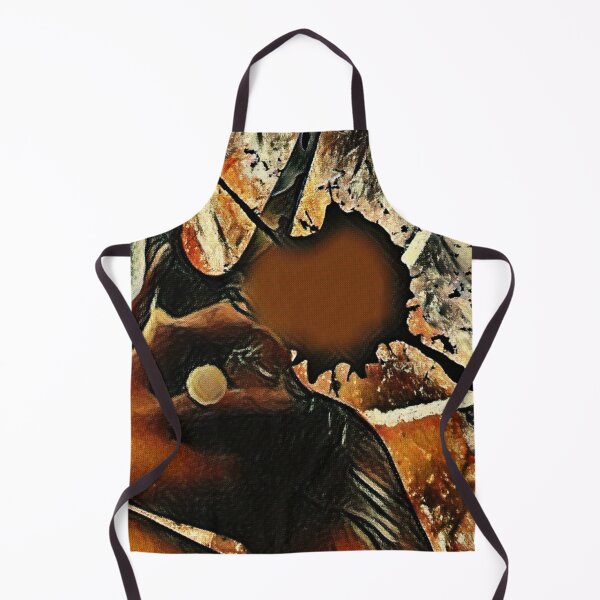 Item preview, Emberveil Nocturne – Burnished Abstract Forms designed and sold by Absractshop4942.