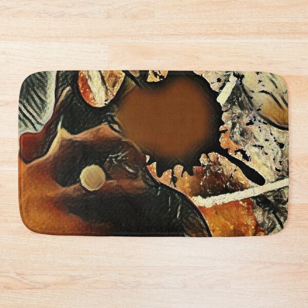 Item preview, Emberveil Nocturne – Burnished Abstract Forms designed and sold by Absractshop4942.