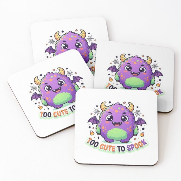 Item preview, Too Cute to Spook Halloween Monster Sticker designed and sold by lailakhalaf.