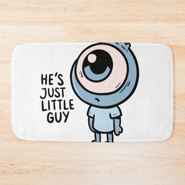 Item preview, He's Just Little Guy Cute Cyclops Monster Design designed and sold by NicolasGlowArt.