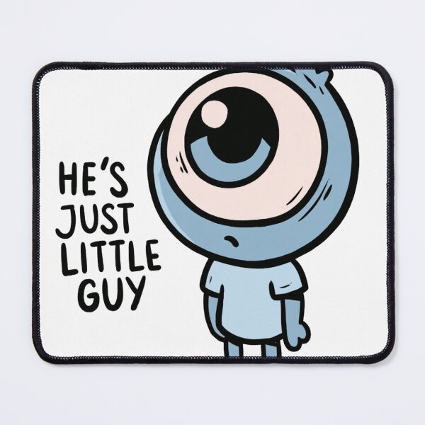 Item preview, He's Just Little Guy Cute Cyclops Monster Design designed and sold by NicolasGlowArt.