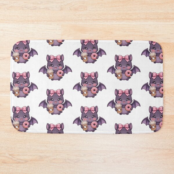 Item preview, Coffee and doughnut bat  designed and sold by priyankajustine.