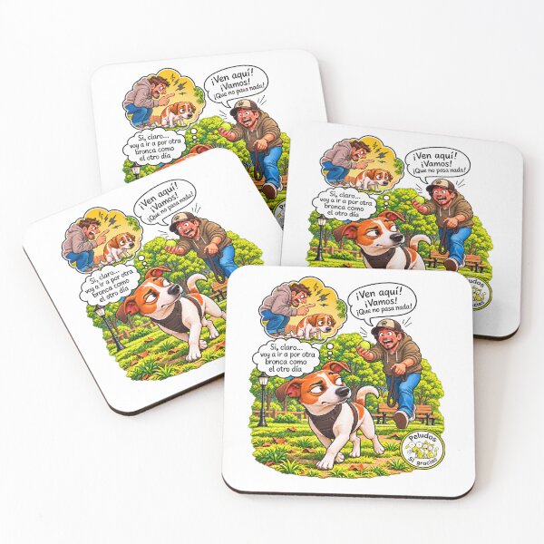 Item preview, Canine humor: a call and a scolding designed and sold by Peludos, Sí gracias.