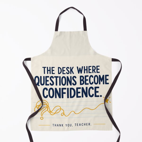 Item preview, Teacher Appreciation Gift – The Desk Where Questions Become Confidence designed and sold by astersgraphics.