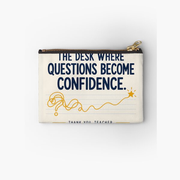 Item preview, Teacher Appreciation Gift – The Desk Where Questions Become Confidence designed and sold by astersgraphics.
