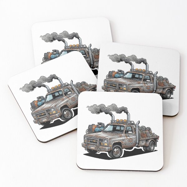 Item preview, Vintage Heavy-Duty Diesel Dually Work Truck Sticker designed and sold by Fixnovaguide.