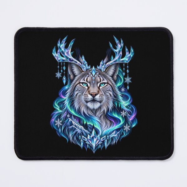 Item preview, Mystical Fantasy Stag with Ornate Celestial Antlers Digital Illustration designed and sold by potseed21.