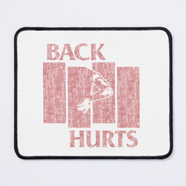 Item preview, Back Hurts Funny Pain Relief Design for Chronic Back Pain Sufferers designed and sold by kundan1980.
