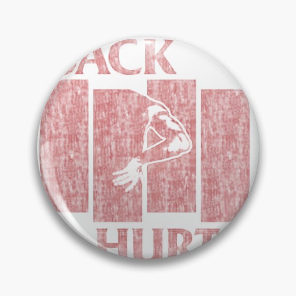 Item preview, Back Hurts Funny Pain Relief Design for Chronic Back Pain Sufferers designed and sold by kundan1980.