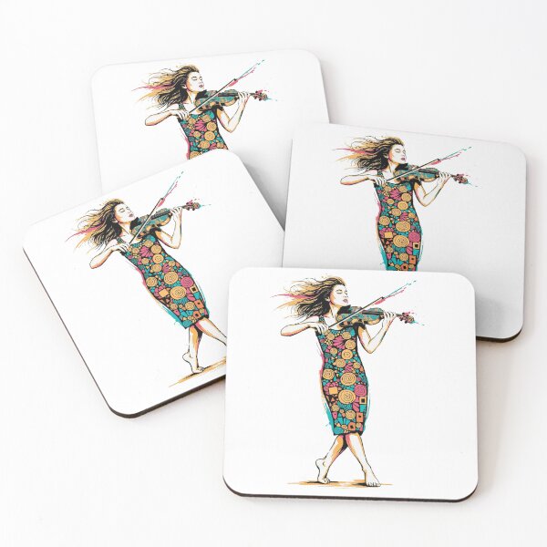 Item preview, Violinist.  Retro style. designed and sold by MagelliShop.