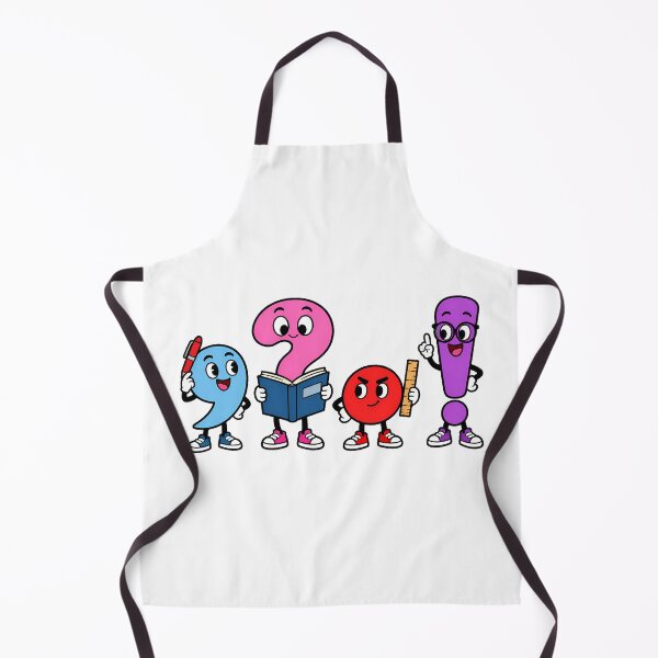 Item preview, Punctuation Characters Rubber Hose Teacher Student designed and sold by nortowelcomics.