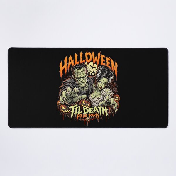 Item preview, Frankenstein and Bride Halloween Gothic Horror designed and sold by EdwinkOne.