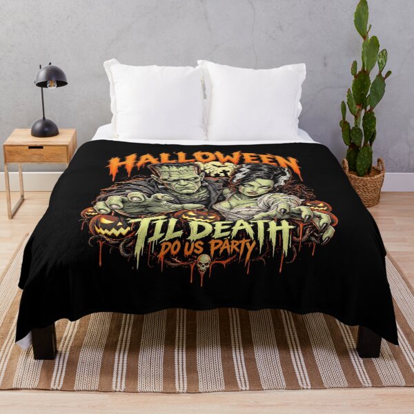 Item preview, Frankenstein and Bride Halloween Gothic Horror designed and sold by EdwinkOne.
