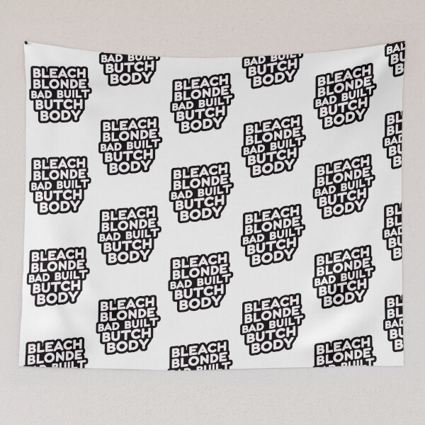 Item preview, Bleach Blonde Bad Built Butch Body - Bold Typography designed and sold by InspireHerTribe.