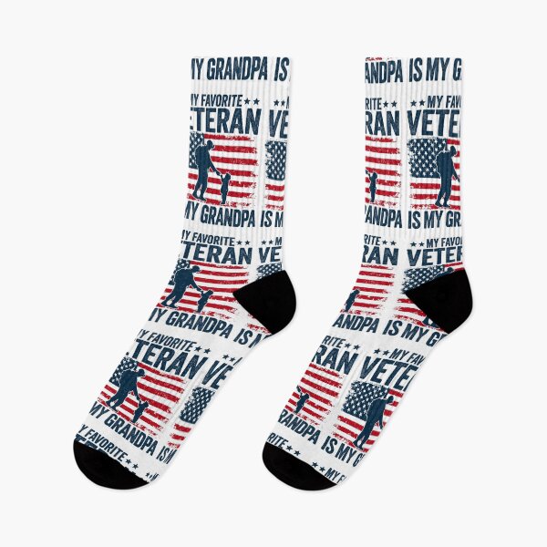 Item preview, My Favorite Veteran Is My Grandpa Proud Military Grandchild Patriotic Veteran Family designed and sold by beoldfashioned.