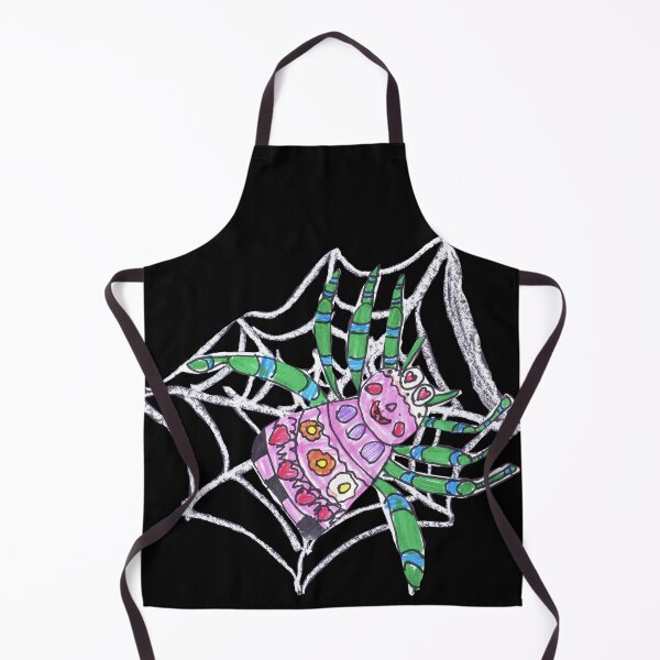 Item preview, Colorful spider on a web designed and sold by yvetteywy.