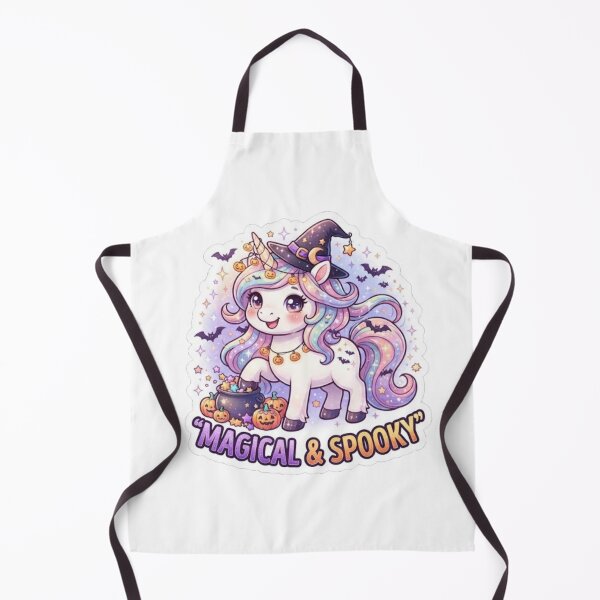 Item preview, Magical & Spooky Halloween Unicorn Sticker designed and sold by lailakhalaf.