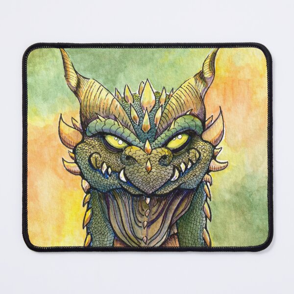 Item preview, Dragon Yellow Eyes and Horns designed and sold by Lea Morris.