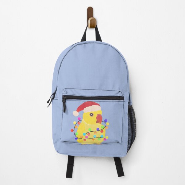 Item preview, Yellow Indian Ringneck Christmas Illustration designed and sold by FandomizedRose.