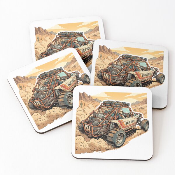 Item preview, Vintage Baja 1000 Sand Rail Dune Buggy Sticker designed and sold by Fixnovaguide.