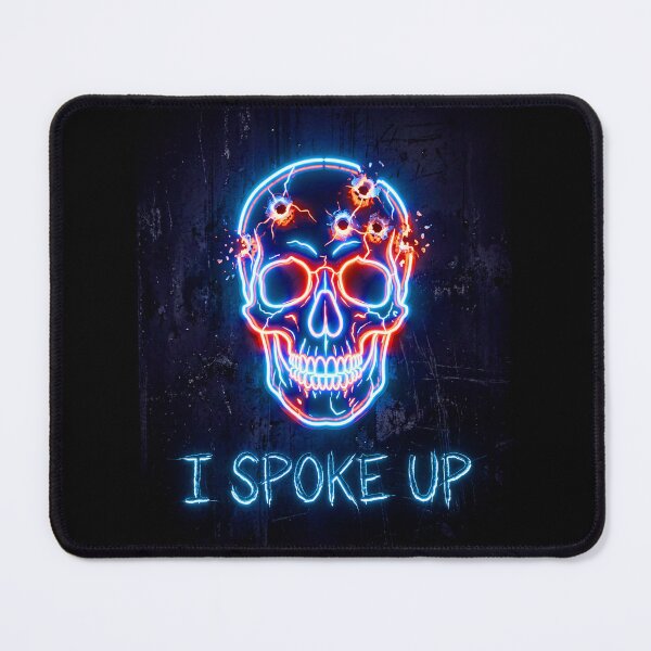 Item preview, NEON SKULL WITH BULLET HOLES 1 designed and sold by NOIMION DIGITAL ART.