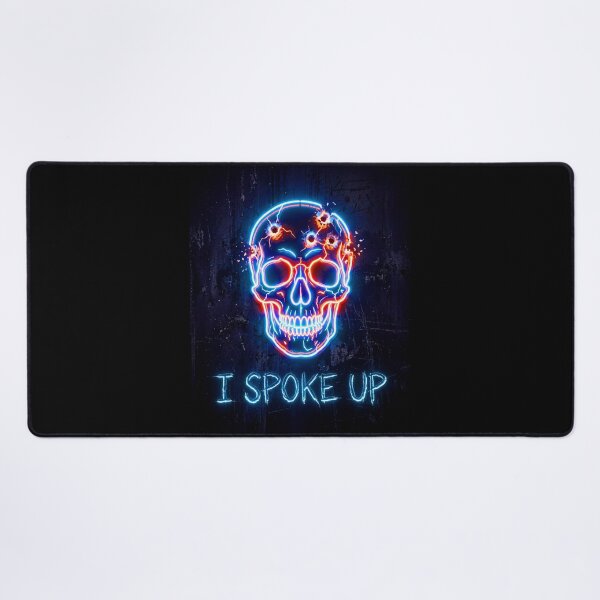 Item preview, NEON SKULL WITH BULLET HOLES 1 designed and sold by NOIMION DIGITAL ART.
