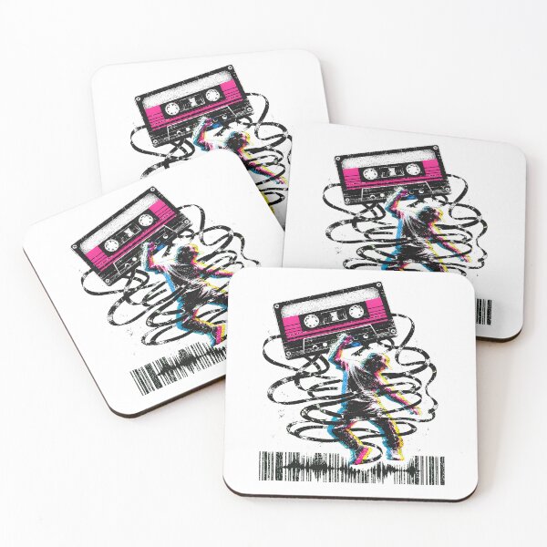 Item preview, Cassette Dancer Magnetic Tape Silhouette Hip Hop DJ designed and sold by nortowelcomics.
