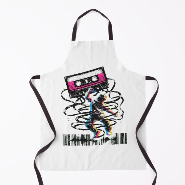 Item preview, Cassette Dancer Magnetic Tape Silhouette Hip Hop DJ designed and sold by nortowelcomics.