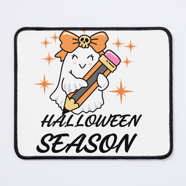 Item preview, Halloween season - cute ghost with pencil designed and sold by She - artist creations .