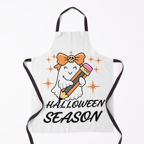 Item preview, Halloween season - cute ghost with pencil  designed and sold by She - artist creations .