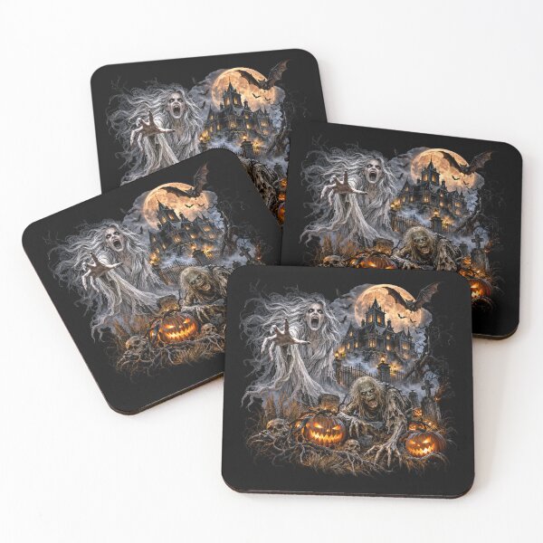 Item preview, Banshee & Ghoul Haunted Mansion – Gothic Halloween Horror designed and sold by Classic Chaos Creations.