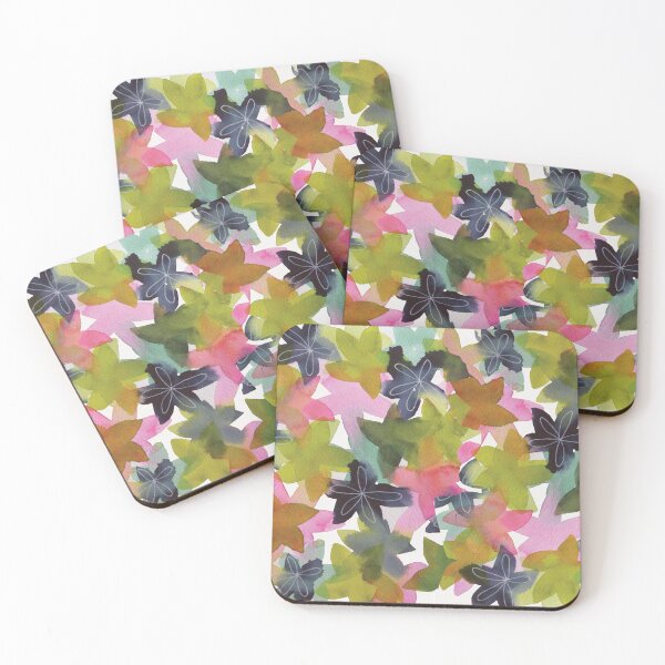 Item preview, Pink + Green Petals designed and sold by katfishdesign.