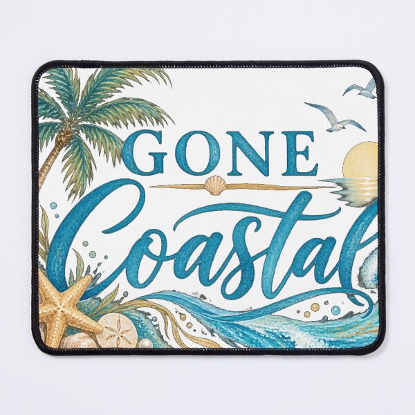 Item preview, Gone Coastal designed and sold by SoftlyElsewhere.