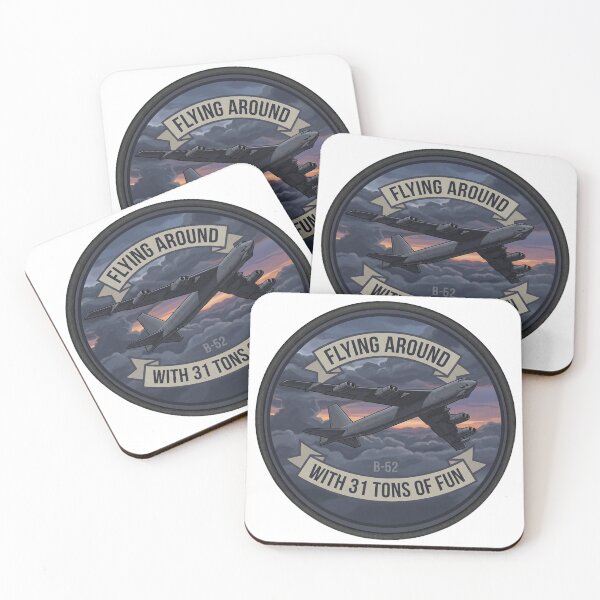 Item preview, B-52 Flying Around Tactical Bomber Humor designed and sold by ArtDreams92.