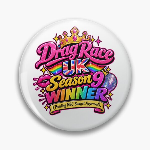 Item preview, Drag Race UK Season 9 Winner designed and sold by MEMERY MUSEUM.